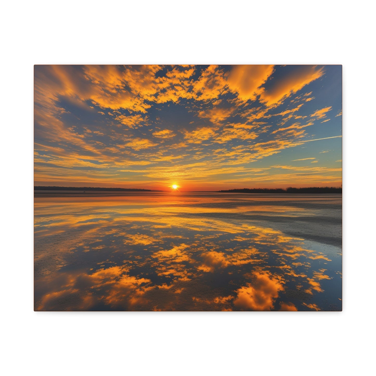 Orange Skies Wrap Canvas (SP Photography Collection)