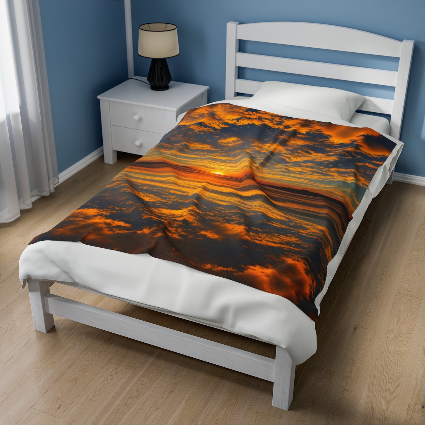 Orange Skies Plush Blanket (SP Photography Collection)