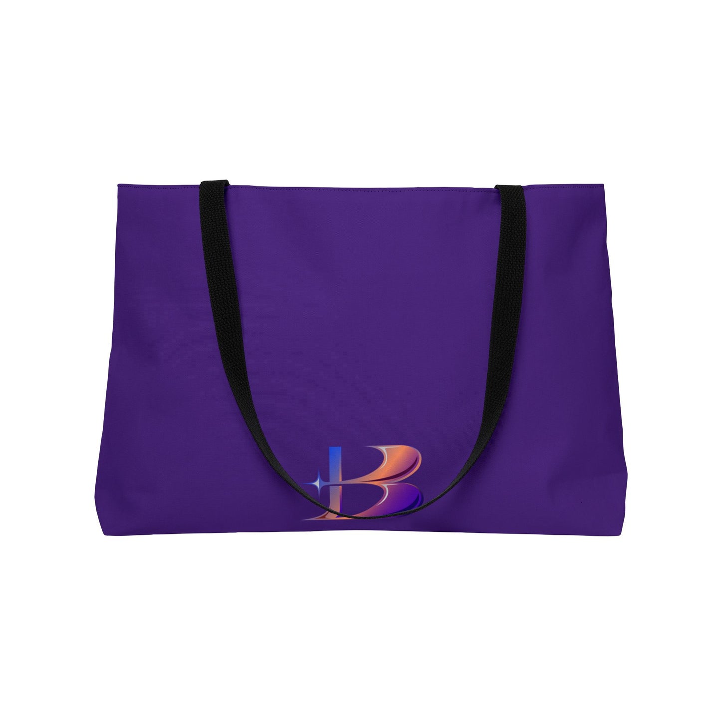 Beach Ride Weekender Tote Bag (Brookson Collection) PURPLE