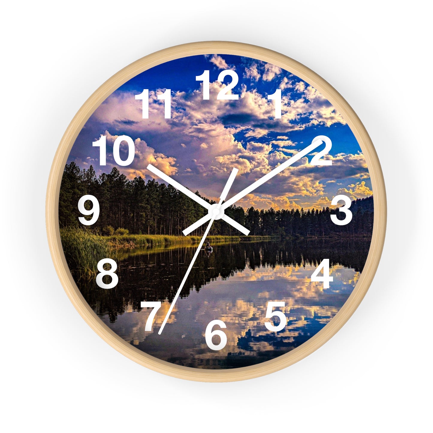 The Lake Wall Clock (SP Photography Collection)
