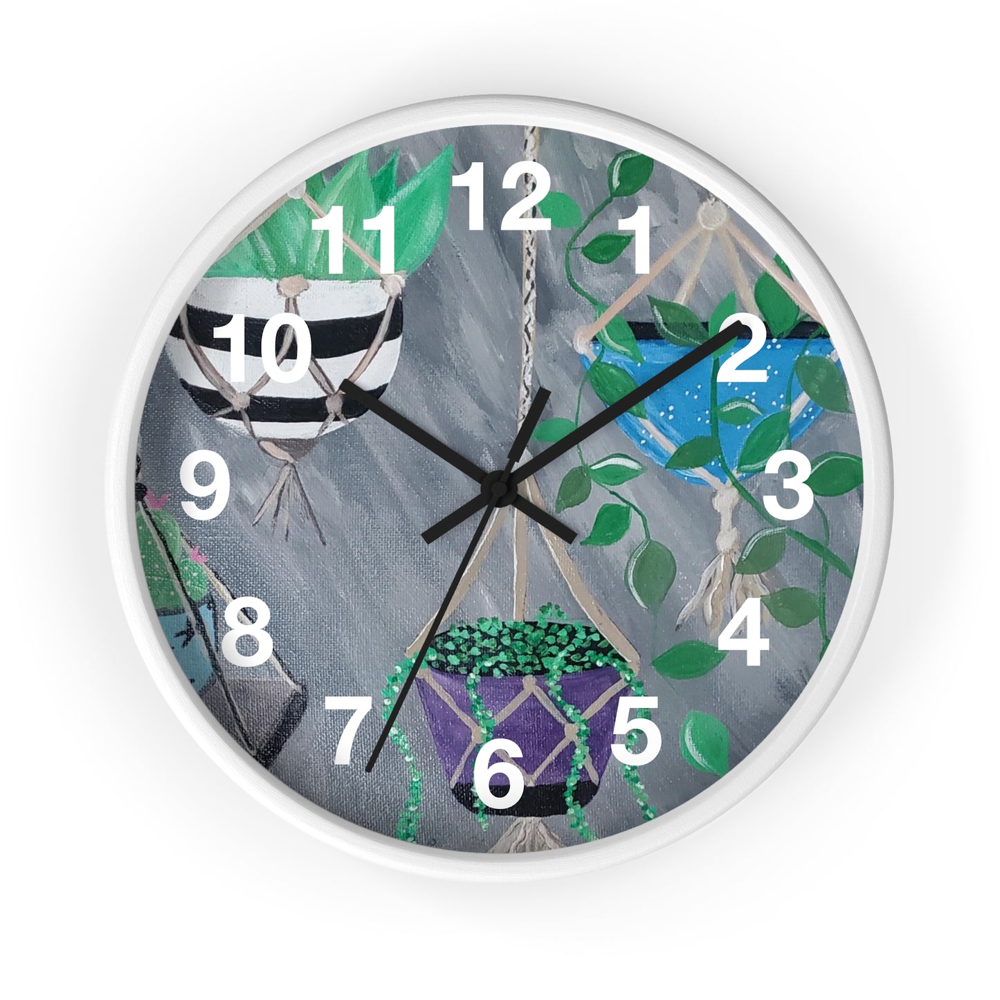 Succulent Delight Wall Clock (Brookson Collection)
