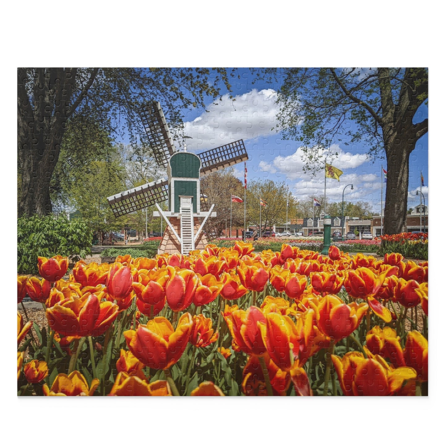 Windmill Garden Puzzle (SP Photography Collection) (120, 252, 500-Piece)