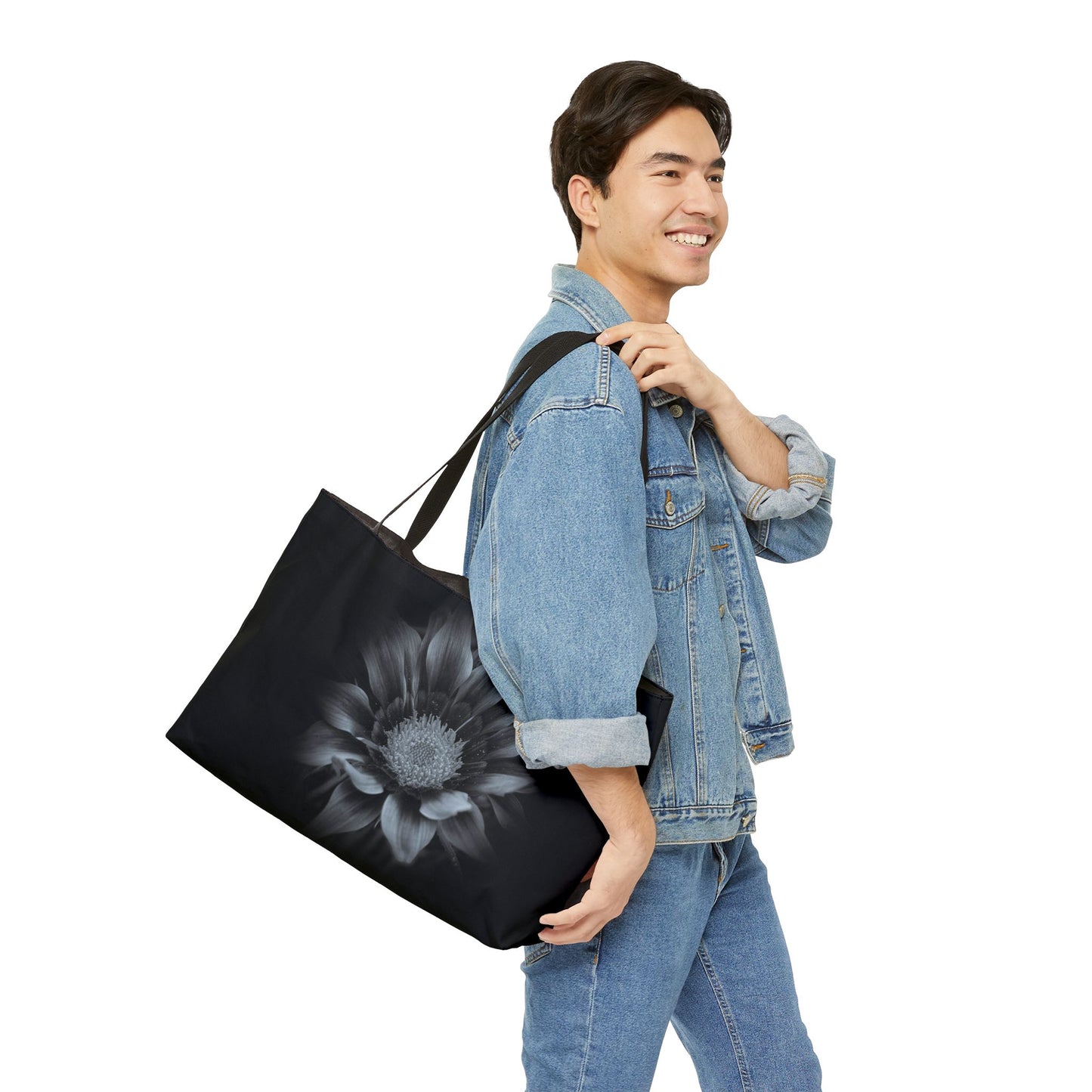 Midnight Bloom Weekender Tote Bag (SP Photography Collection) BLACK