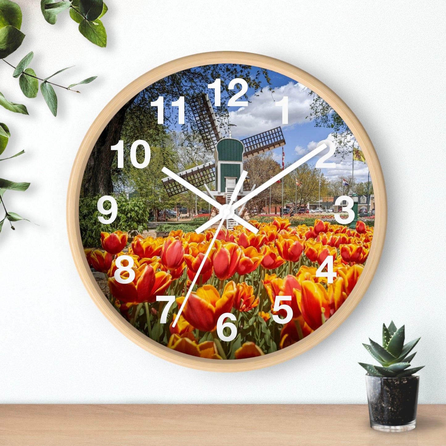 Windmill Garden Clock (SP Photography Collection)
