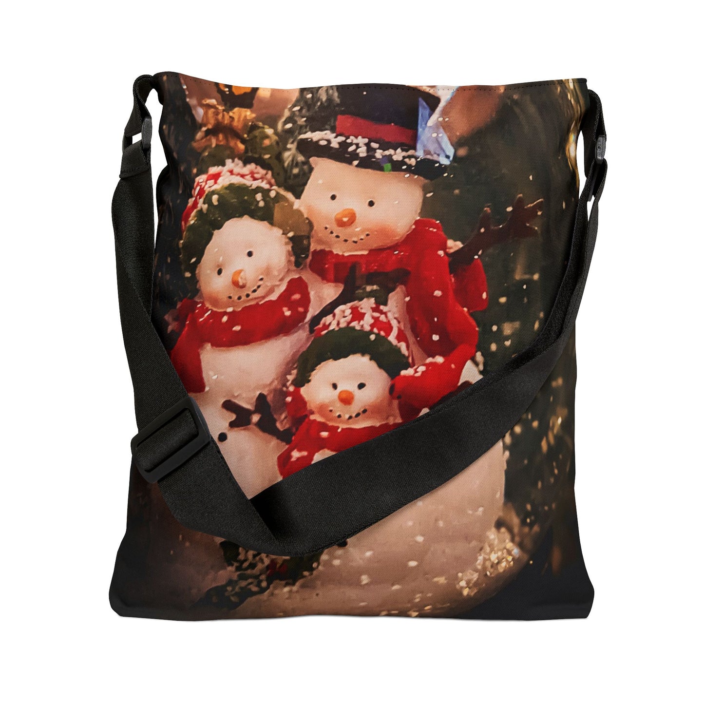Snow Globe Adjustable Tote Bag (SP Photography Collection) BLACK