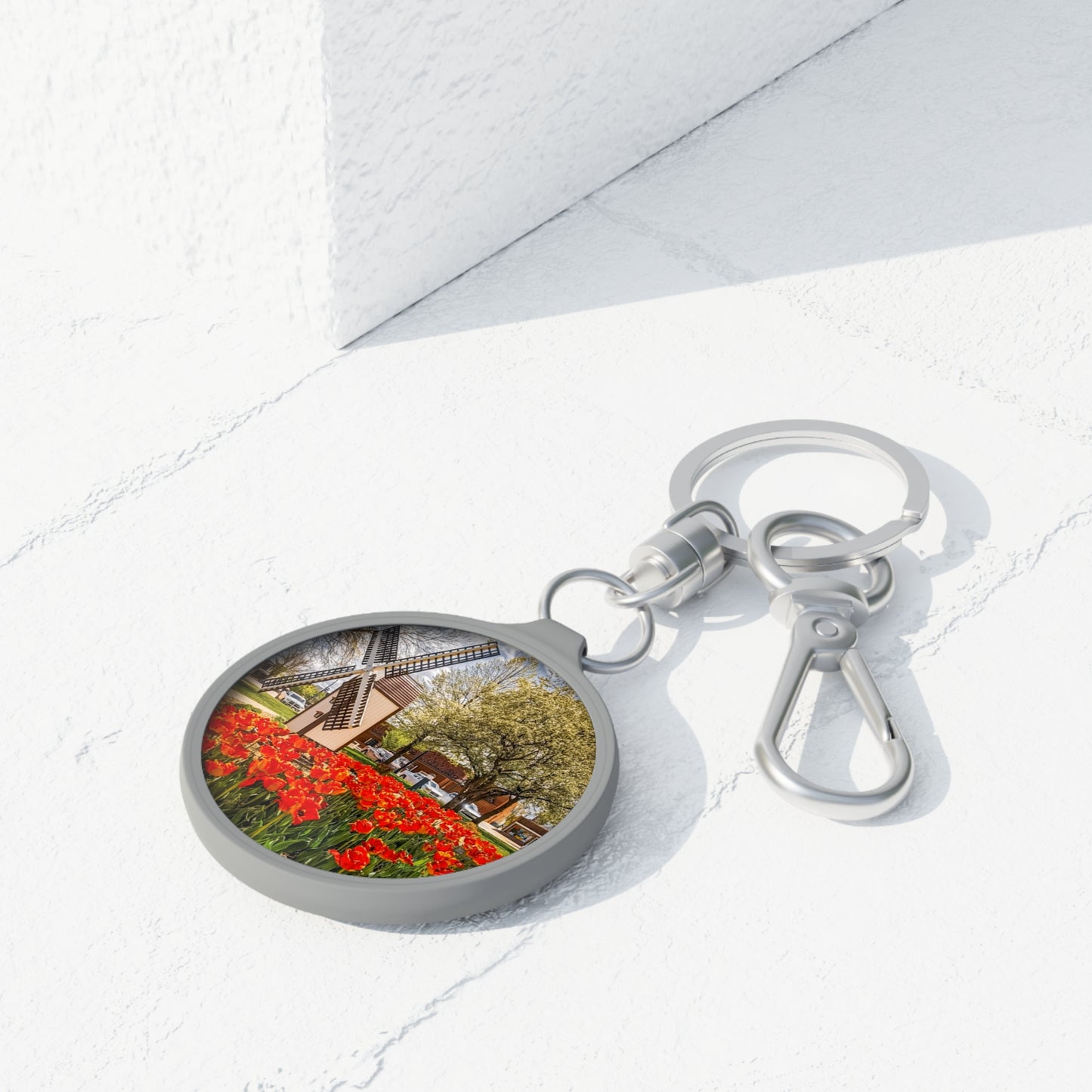 Red Windmill Tulip Key Ring (SP Photography Collection)