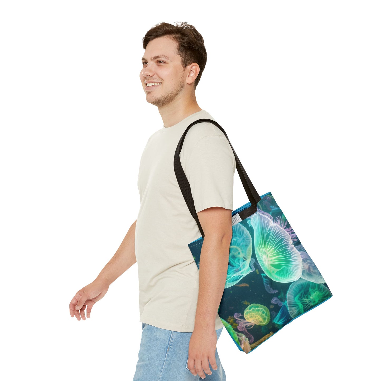 Jellyfish Tote Bag (SP Photography Collection) TEAL