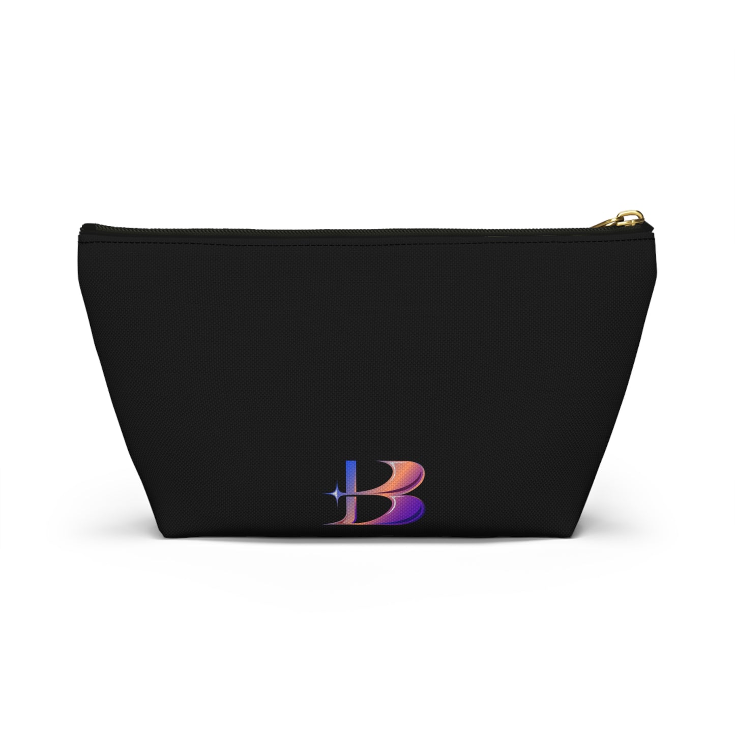 Spike Pouch w T-bottom (Peculiar Paintings Collection) BLACK