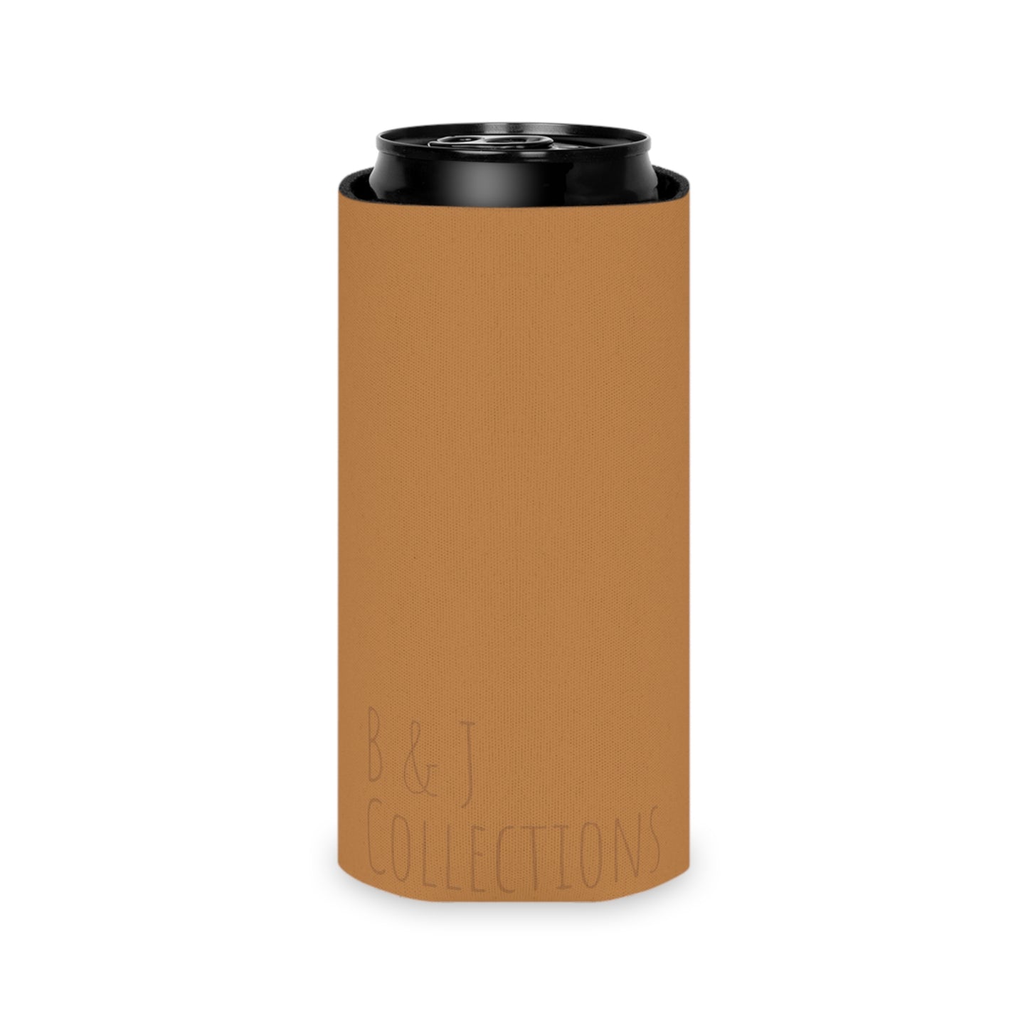 Sun Ray Sunflower Can Slim Cooler Sleeve (SP Photography Collection) BROWN