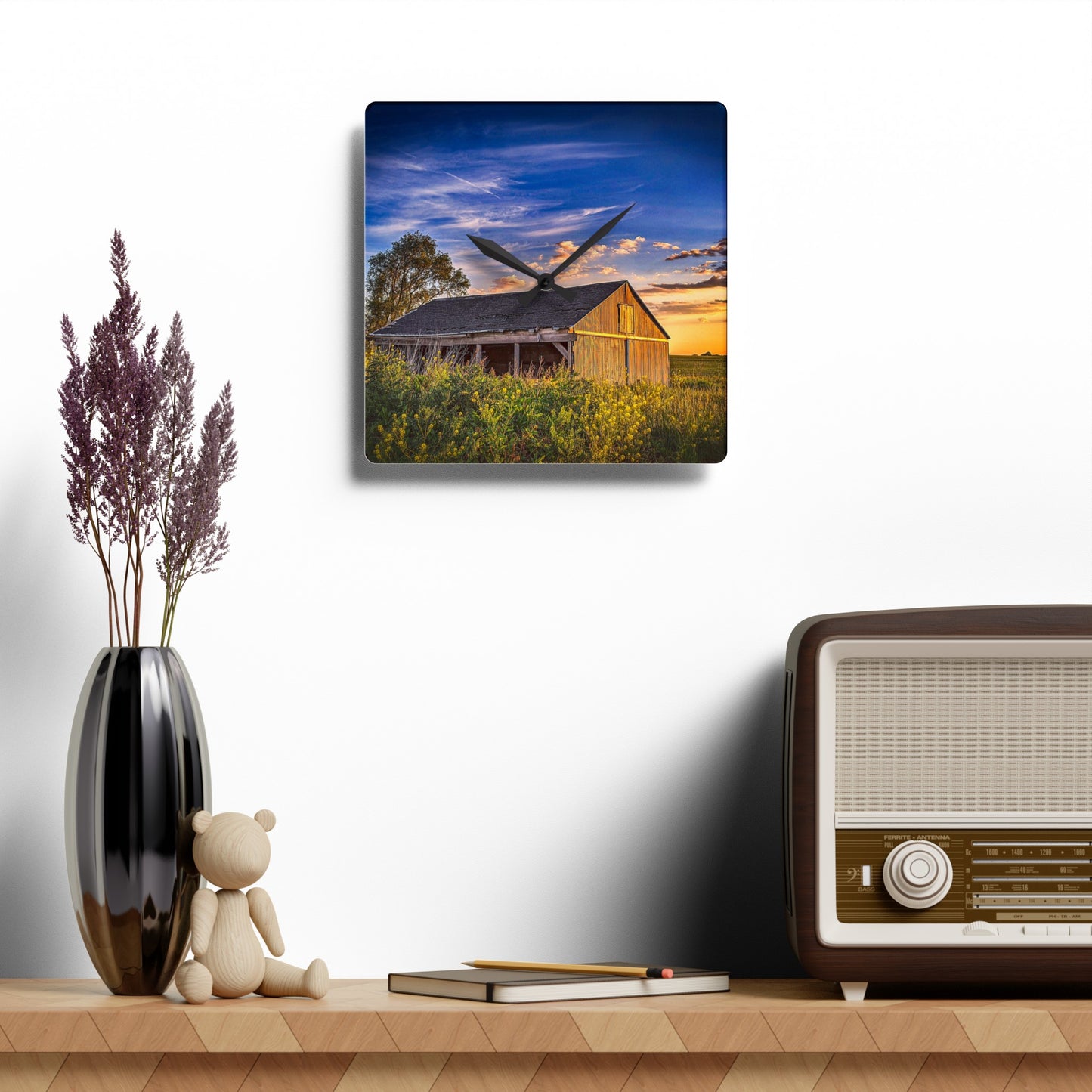 Beautiful Barn Wall Clock (SP Photography Collection)