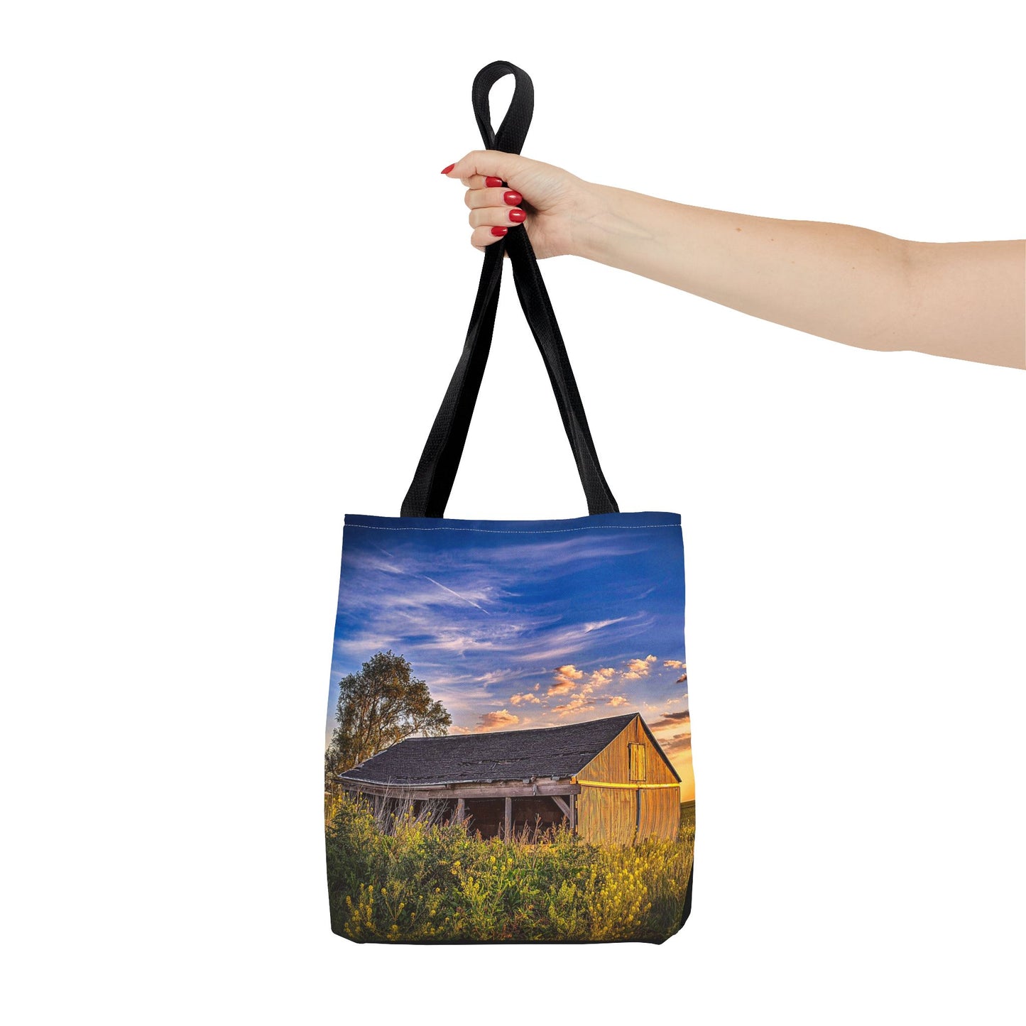 Beautiful Barn Tote Bag (SP Photography Collection) BLACK