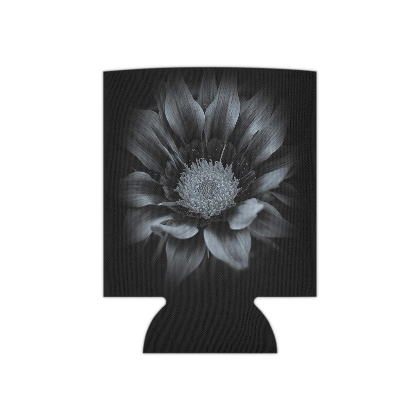 Midnight Bloom Can Regular Cooler Sleeve (SP Photography Collection) BLACK