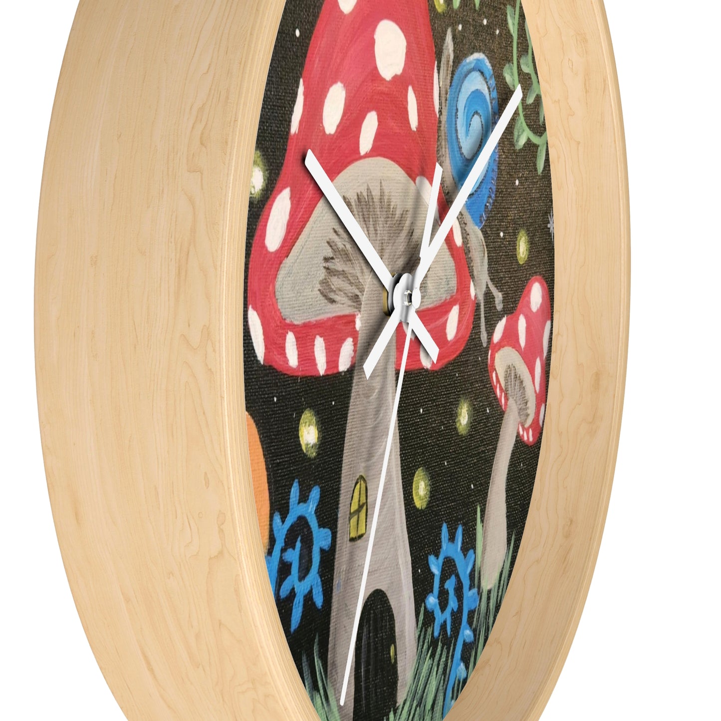 Magical Mushrooms Wall Clock (Brookson Collection)