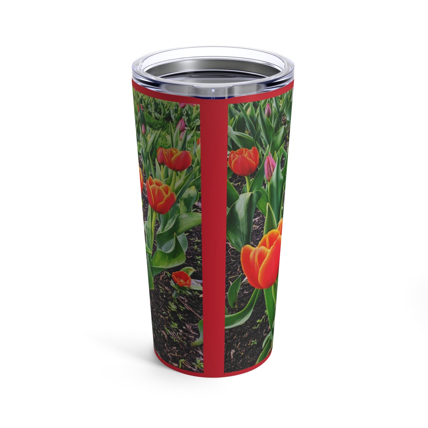 Red Tulips Tumbler 20oz (SP Photography Collection)