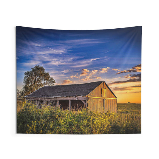 Beautiful Barn Tulip Wall Tapestries (SP Photography Collection)