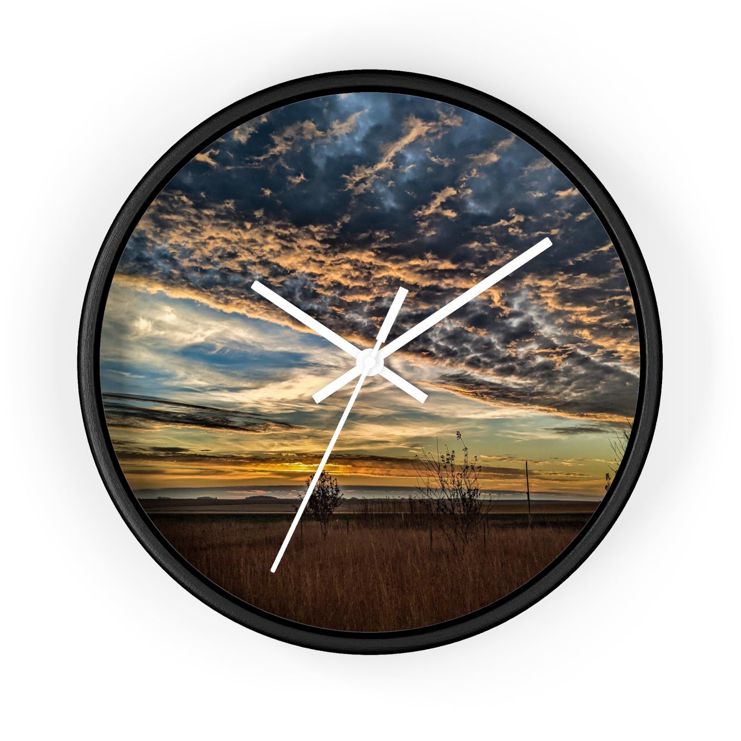 Sandy Skies Wall Clock (SP Photography Collection)