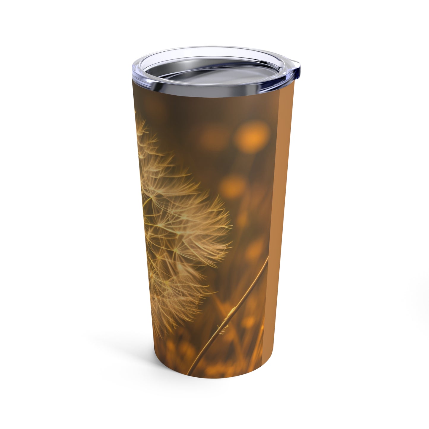 Make a wish Tumbler 20oz (SP Photography Collection) BROWN