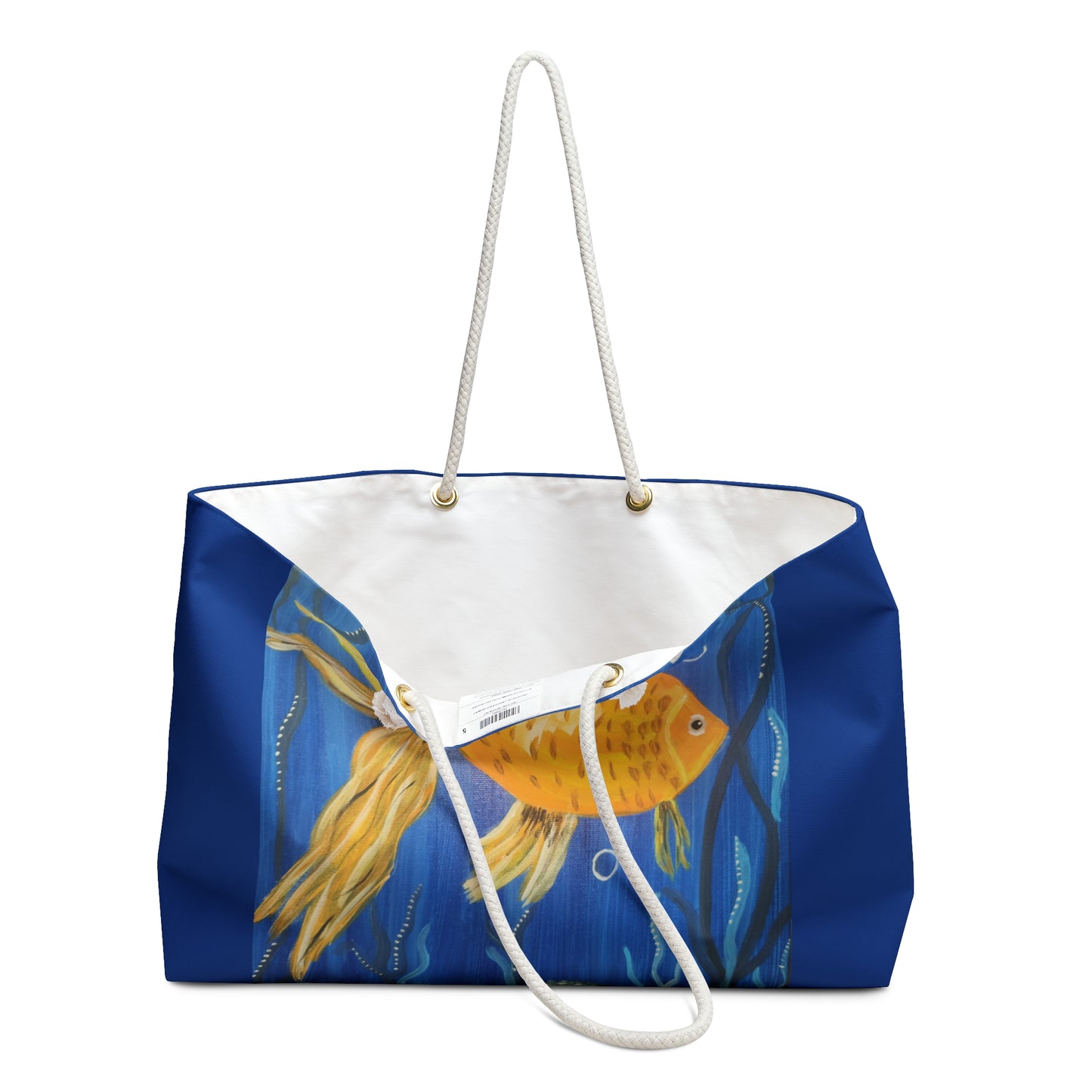 Goldfish Weekender Bag (Brookson Collection) NAVY