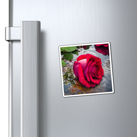 Red Rose Magnet (SP Photography Collection)