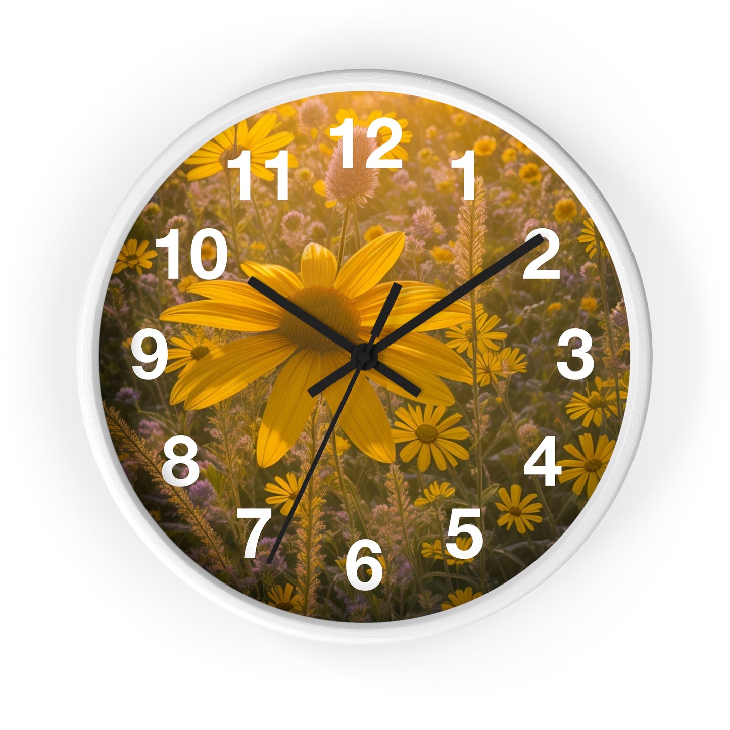 Narrow Leaf Wall Clock (SP Photography Collection)