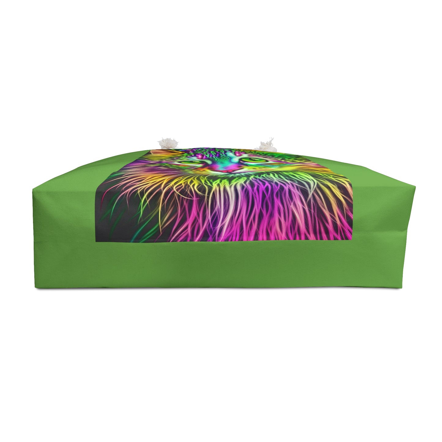 Colorful Kitty Weekender Bag (SP Photography) GREEN