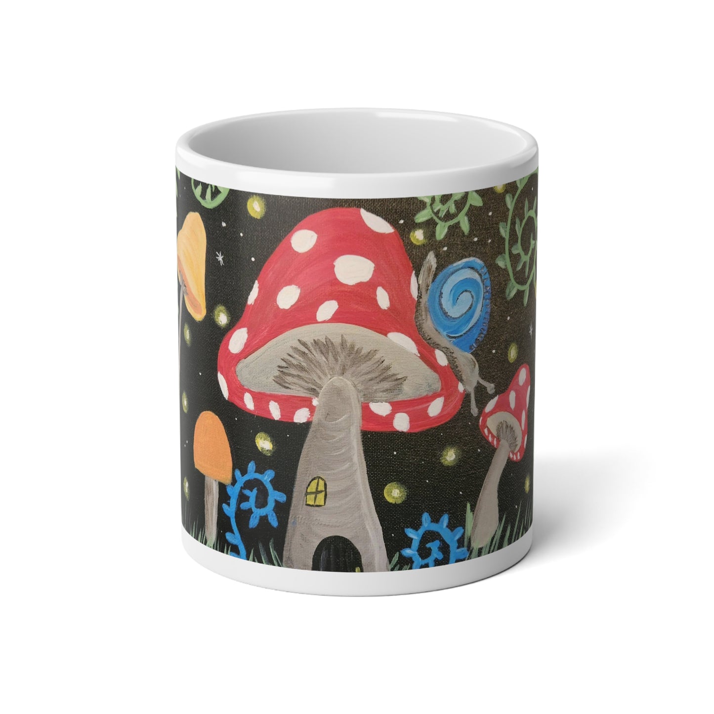 Magical Mushrooms Jumbo Mug, 20oz (Brookson Collection)