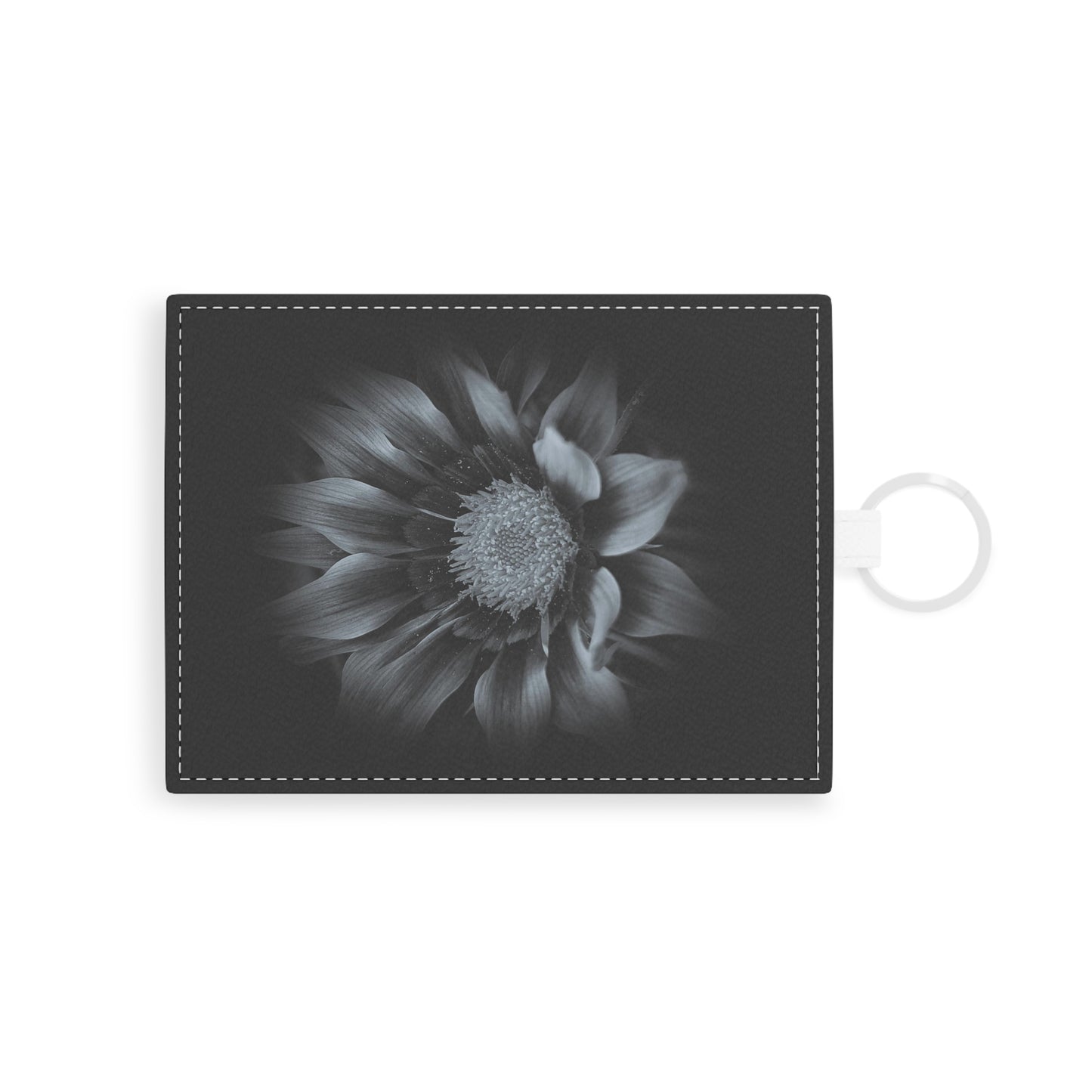 Midnight Bloom Leather Card Holder (SP Photography Collection)