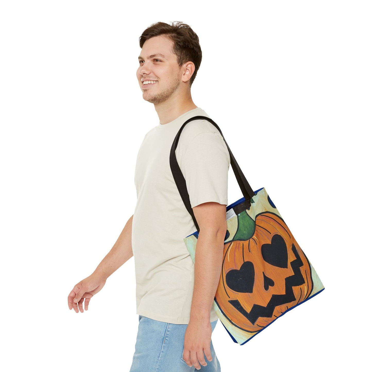 Pumpkin Tote Bag (Seasonal Collection) NAVY