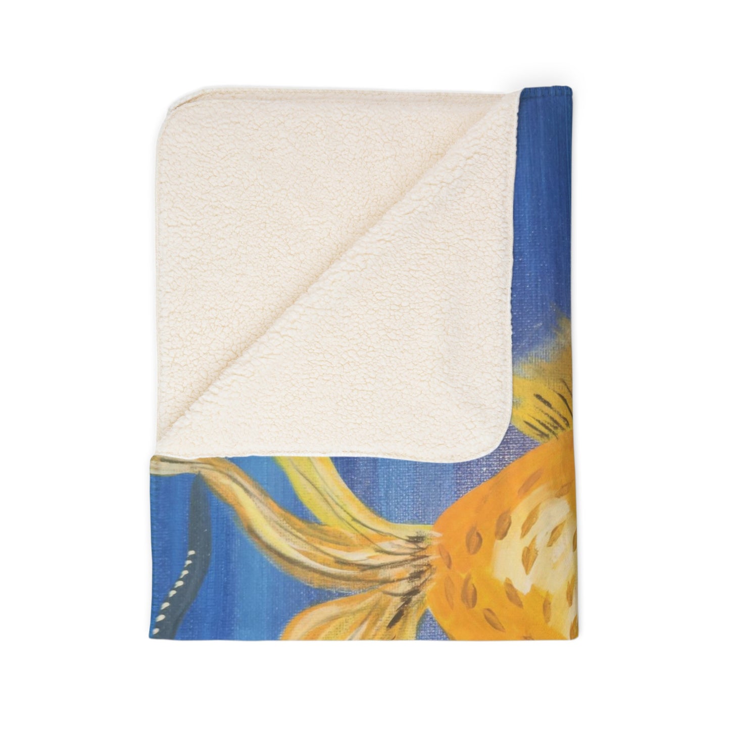 Goldfish Fleece Sherpa Blanket (Brookson Collection)