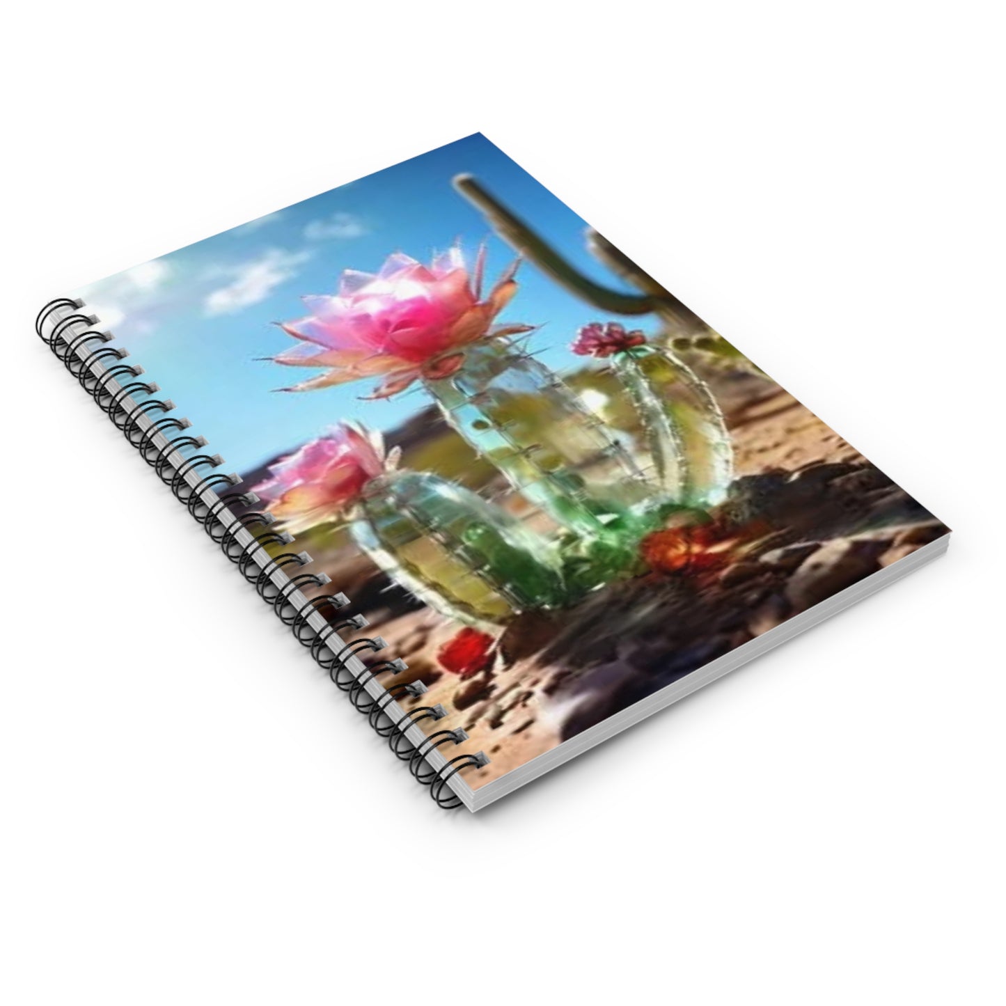 Cactus Spiral Notebook - Ruled Line (aiB & J Collections)