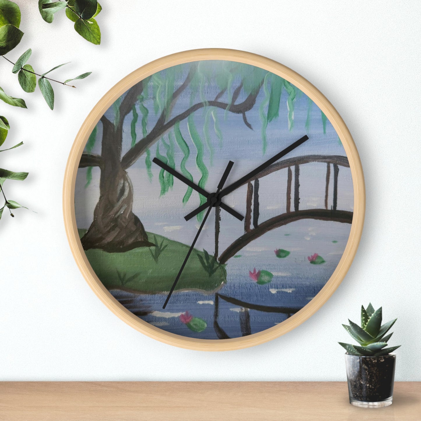 Over The Bridge Wall Clock (Brookson Collection)