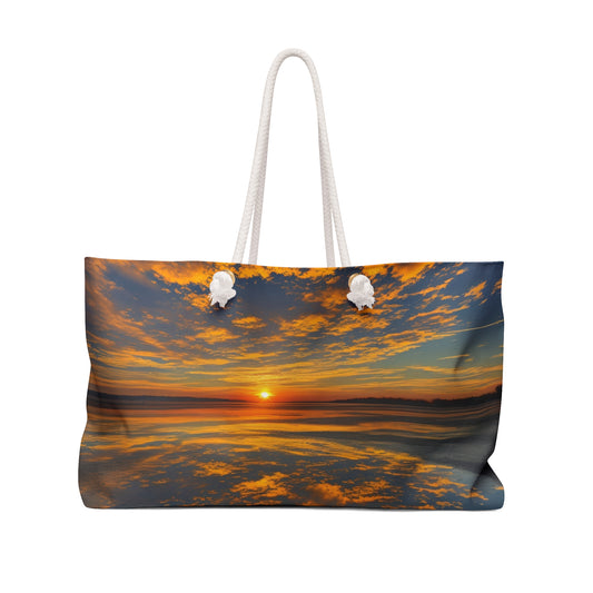 Orange Skies Weekender Bag (SP Photography Collection) NAVY