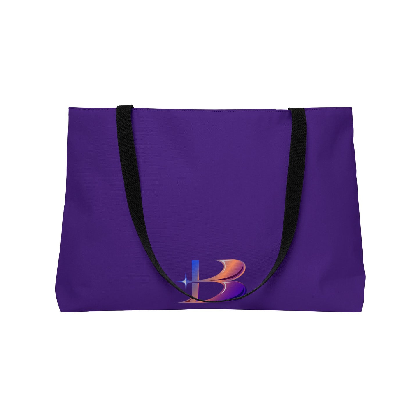 Beach Ride Weekender Tote Bag (Brookson Collection) PURPLE