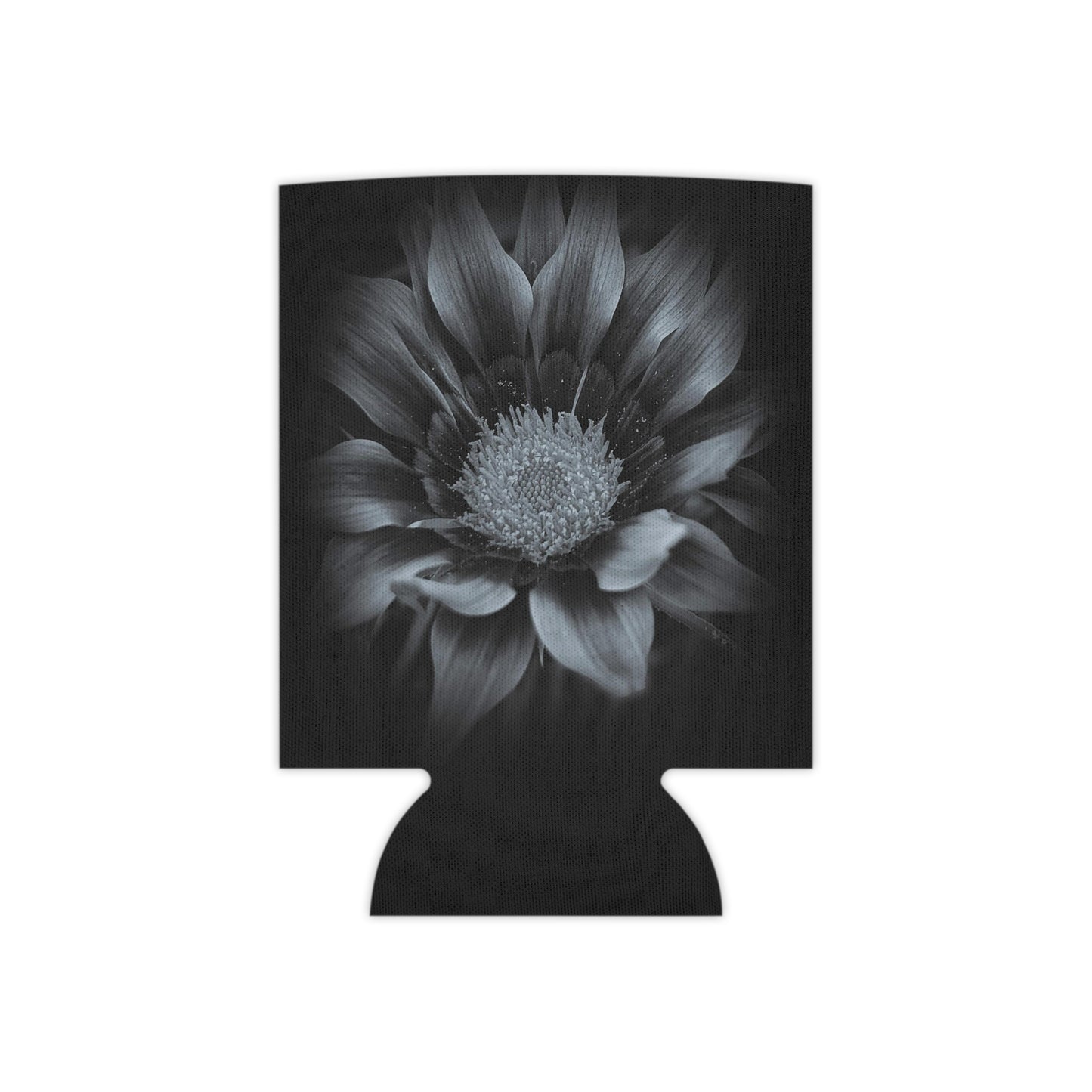 Midnight Bloom Can Regular Cooler Sleeve (SP Photography Collection) BLACK