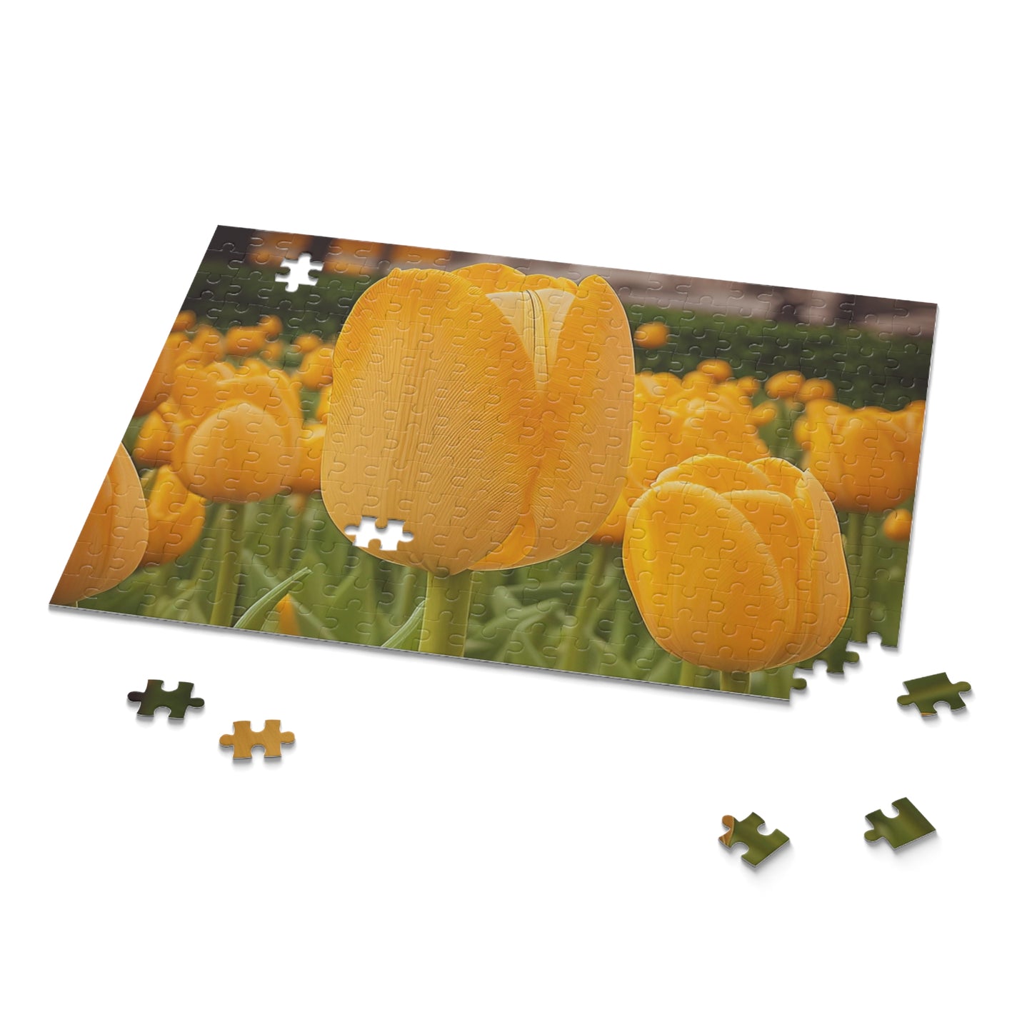 Yellow Tulip Puzzle (SP Photography Collection 120, 252, 500-Piece)