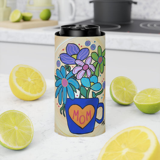For Mom Slim Can Cooler Sleeve (Mothers Day Collection) GREEN