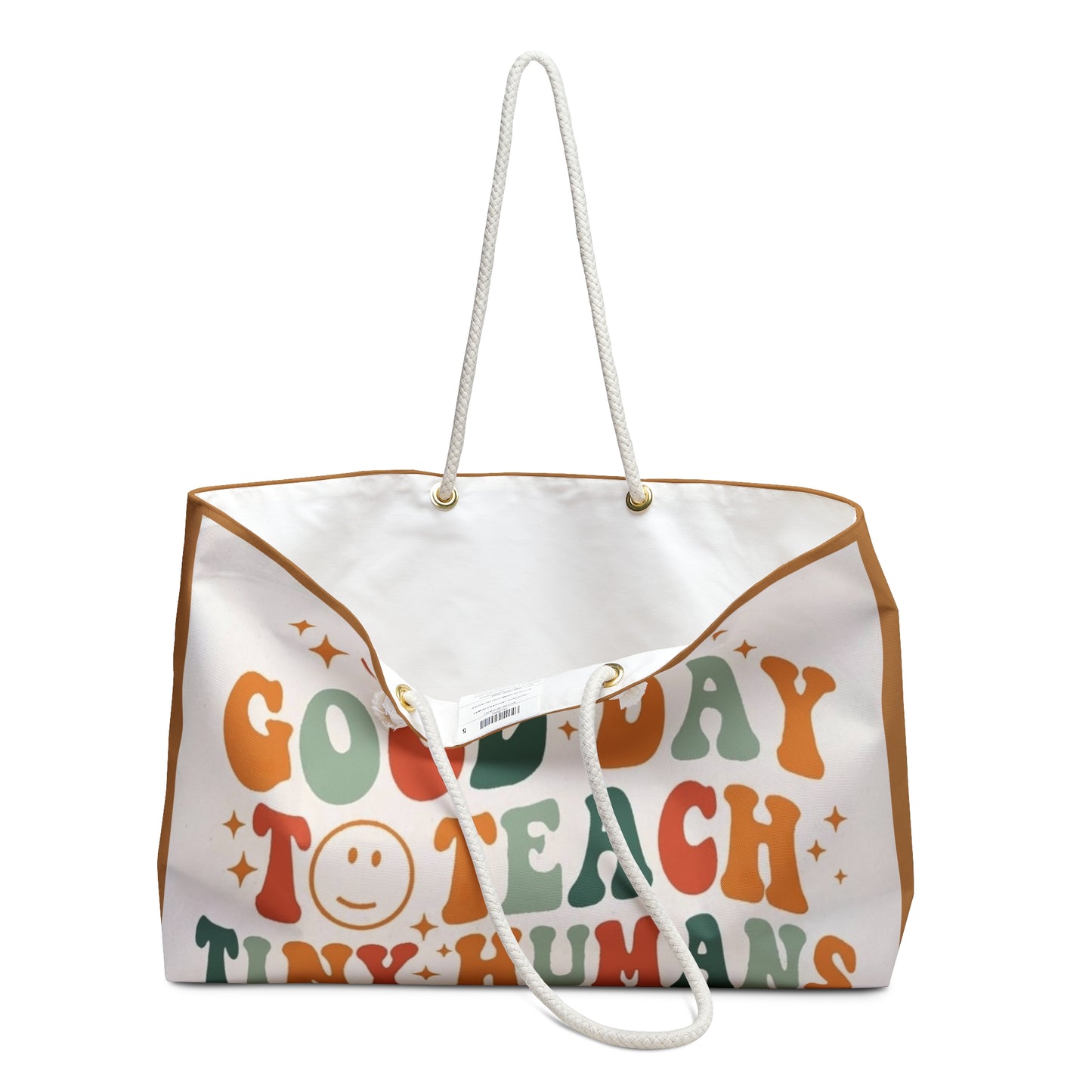 Teacher Weekender Bag (ai B & J Collections) BROWN