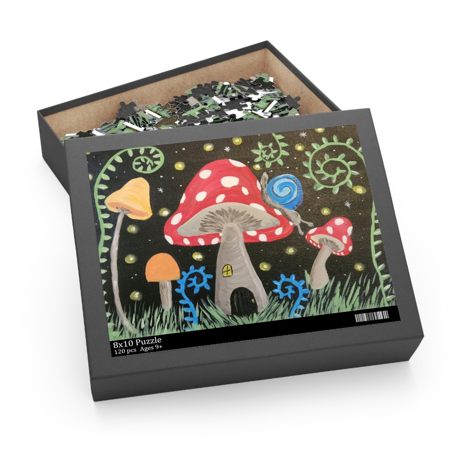 Magical Mushrooms Puzzle (Brookson Collection 120, 252, 500-Piece)