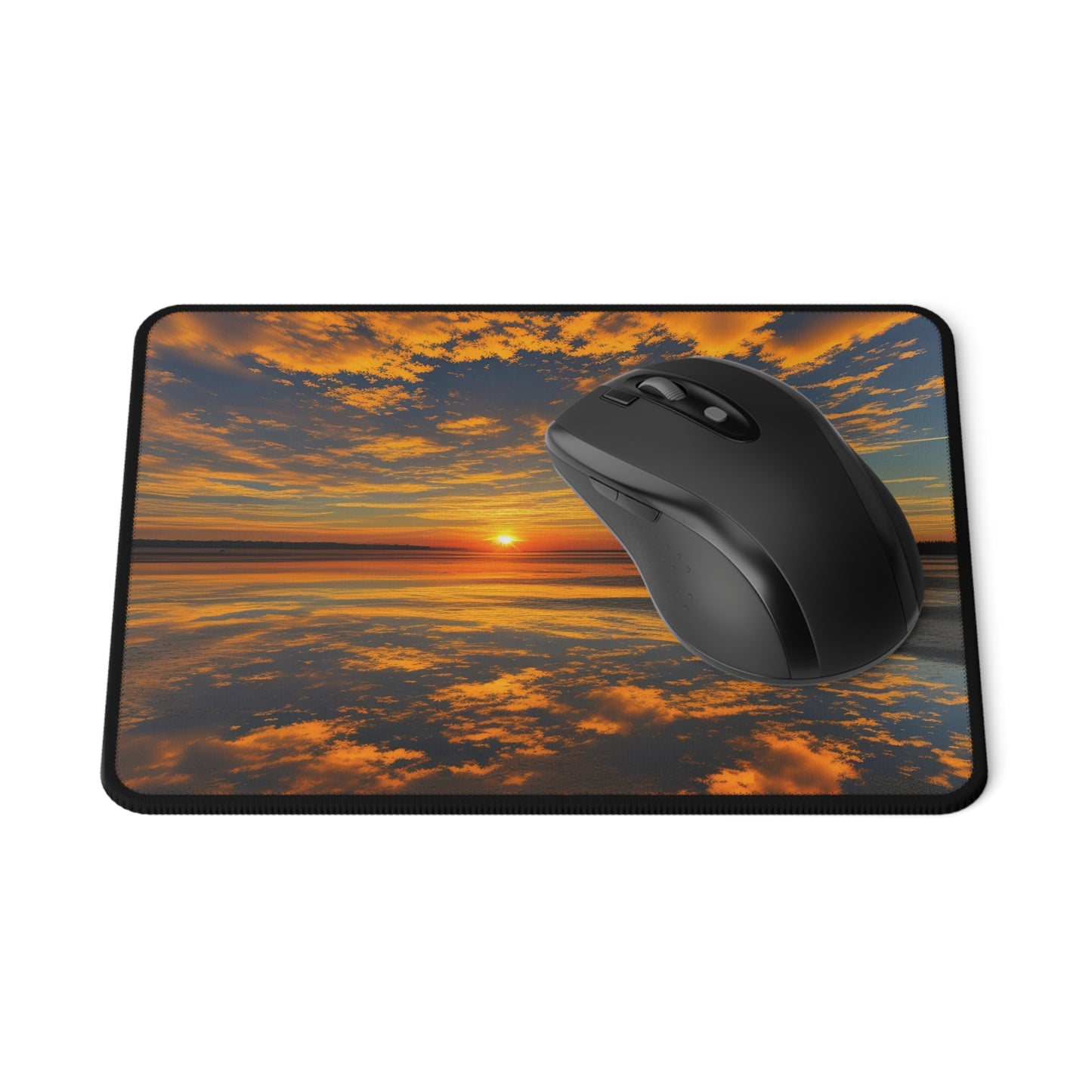 Orange Skies Non-Slip Mouse Pad (SP Photography Collection)