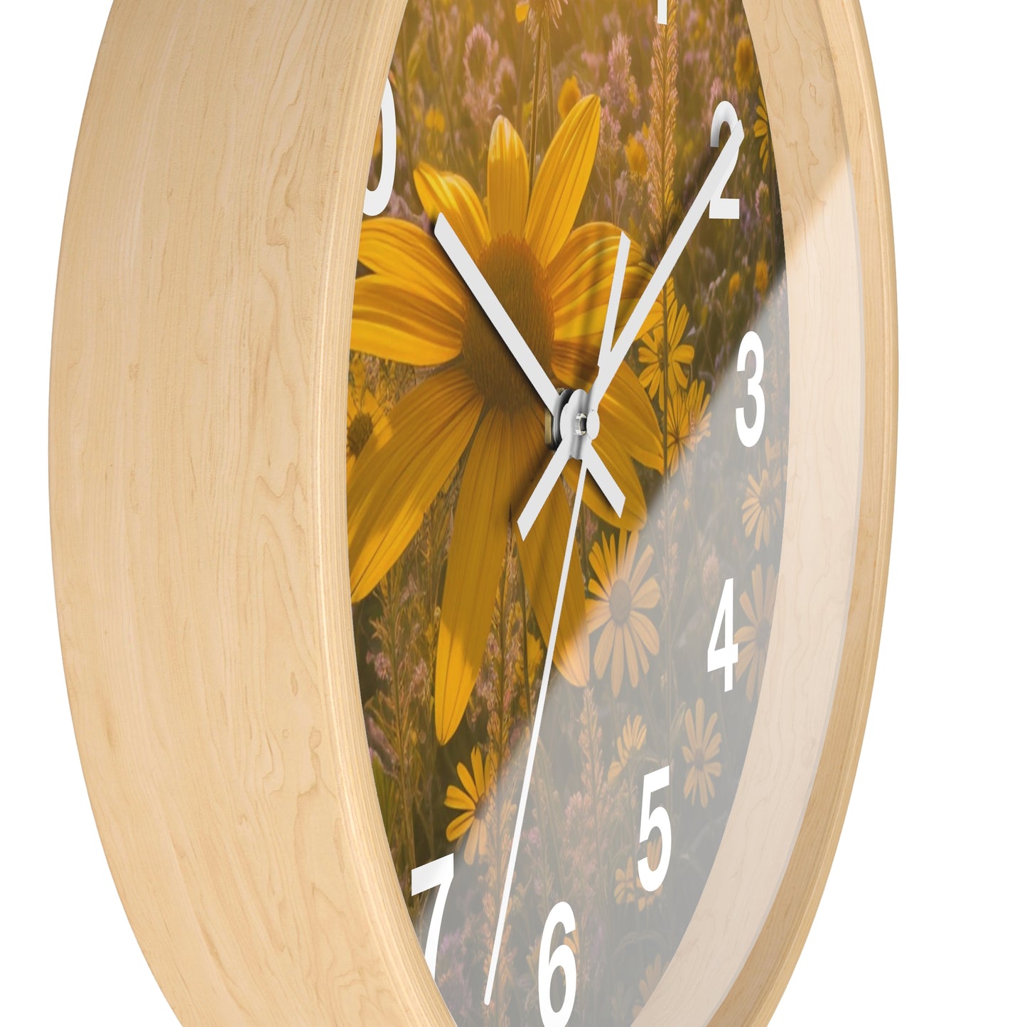 Narrow Leaf Wall Clock (SP Photography Collection)