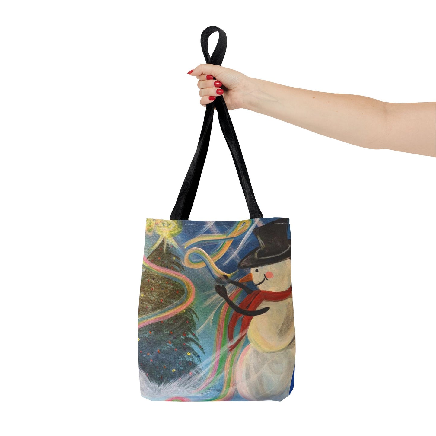 Snowman Magic Tote Bag (Savor The Moment Collection) NAVY