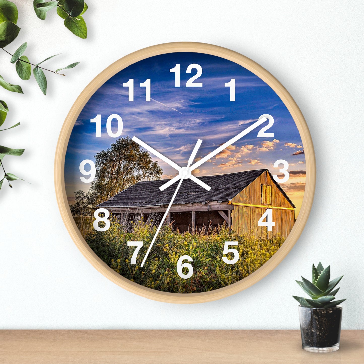 Beautiful Barn Wall Clock (SP Photography Collection)