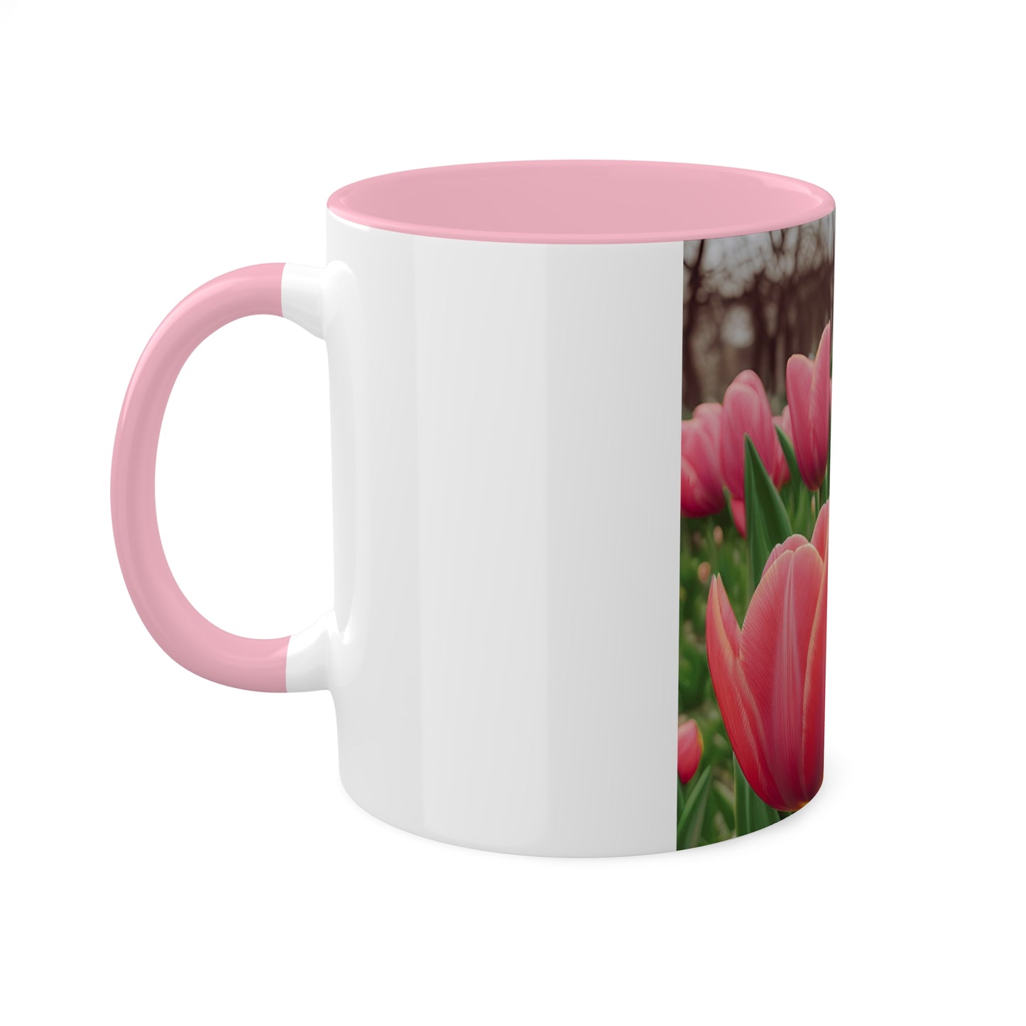 Tulips Mug, 11oz (SP Photography Collection) PINK