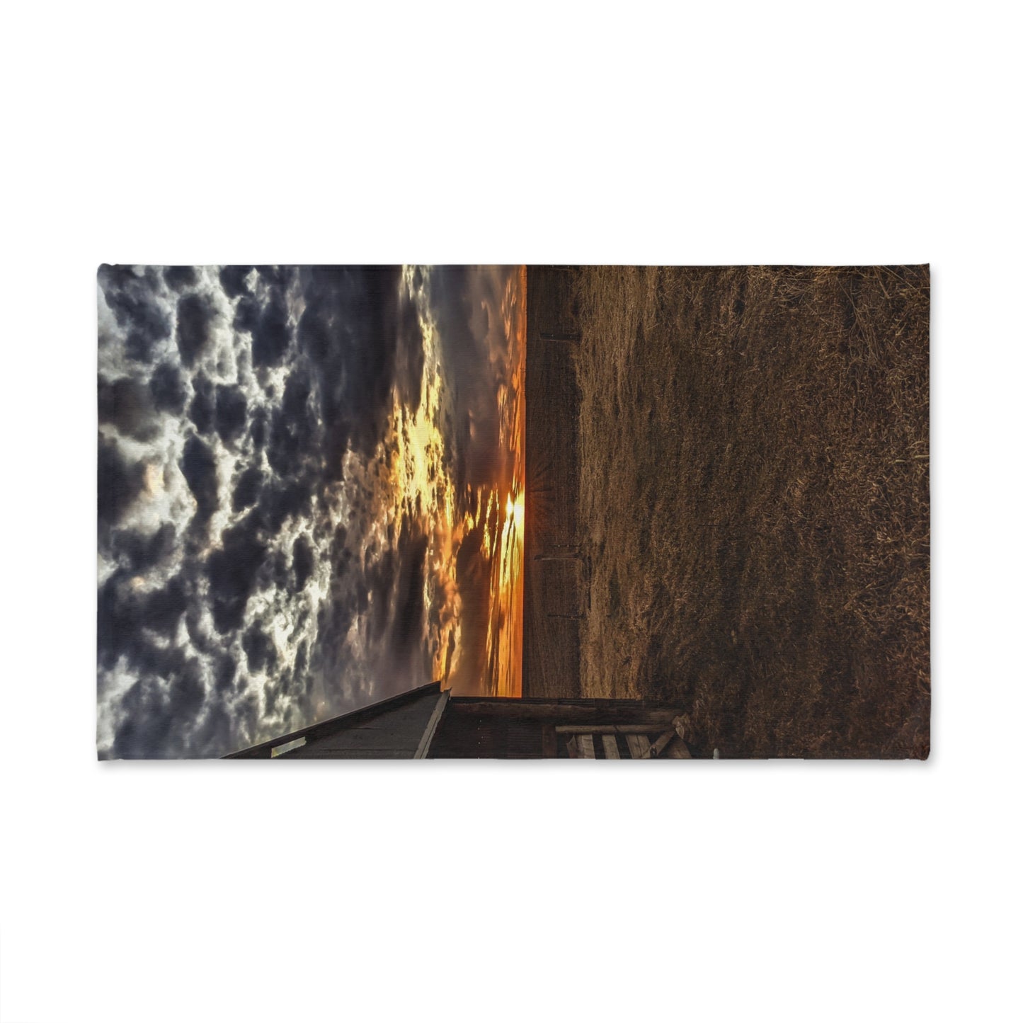 Gray Skies Hand Towel (SP Photography Collection)