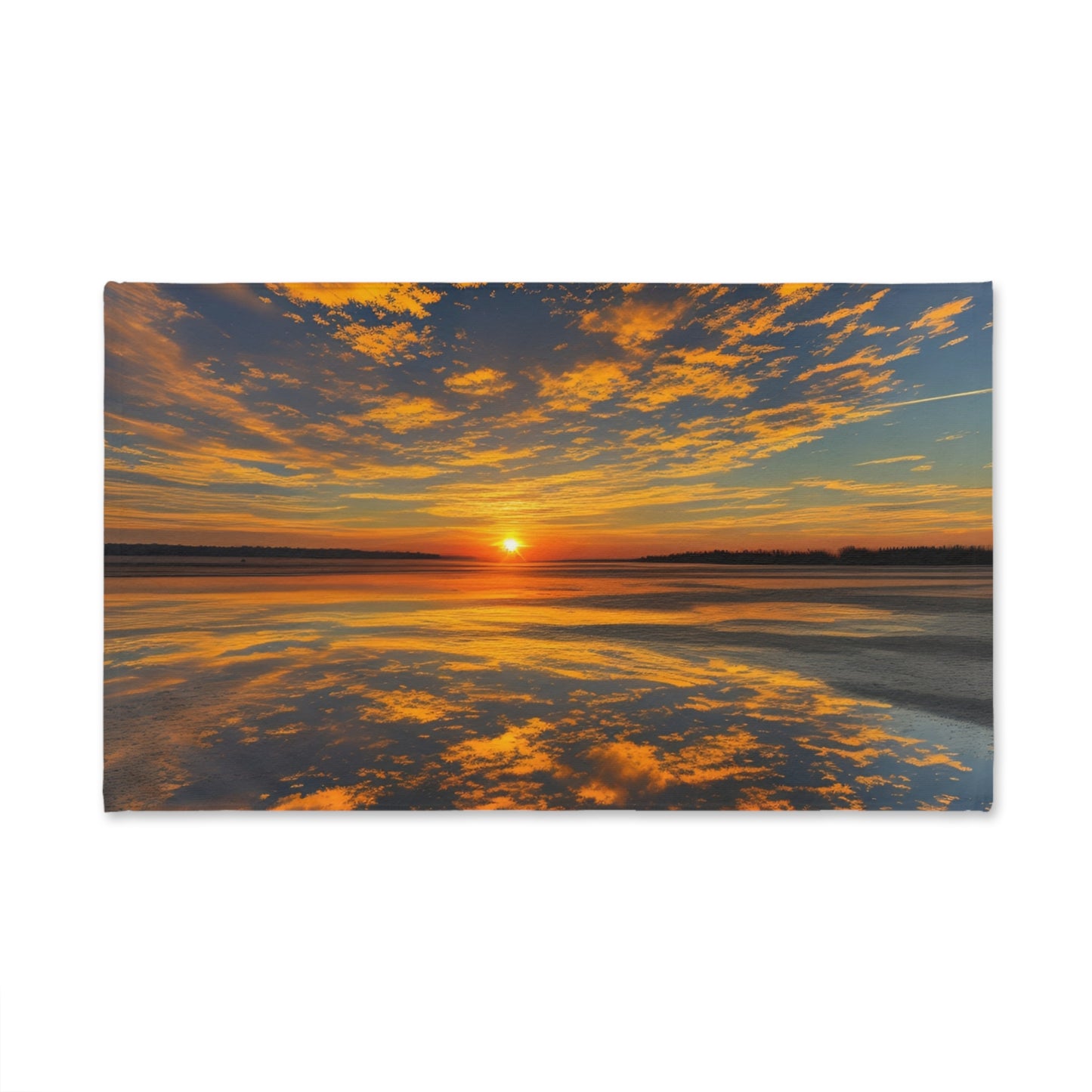 Orange Skies Hand Towel (SP Photography Collection)