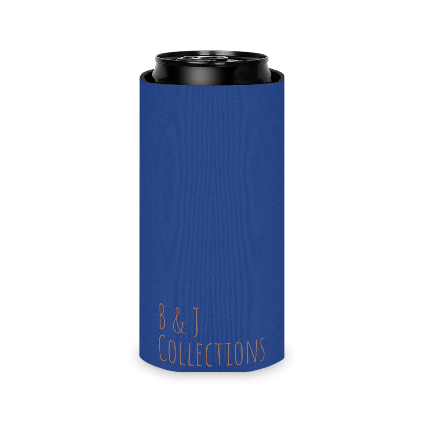 Madame Feline Can Slim Cooler Sleeve (Peculiar Paintings Collection) NAVY