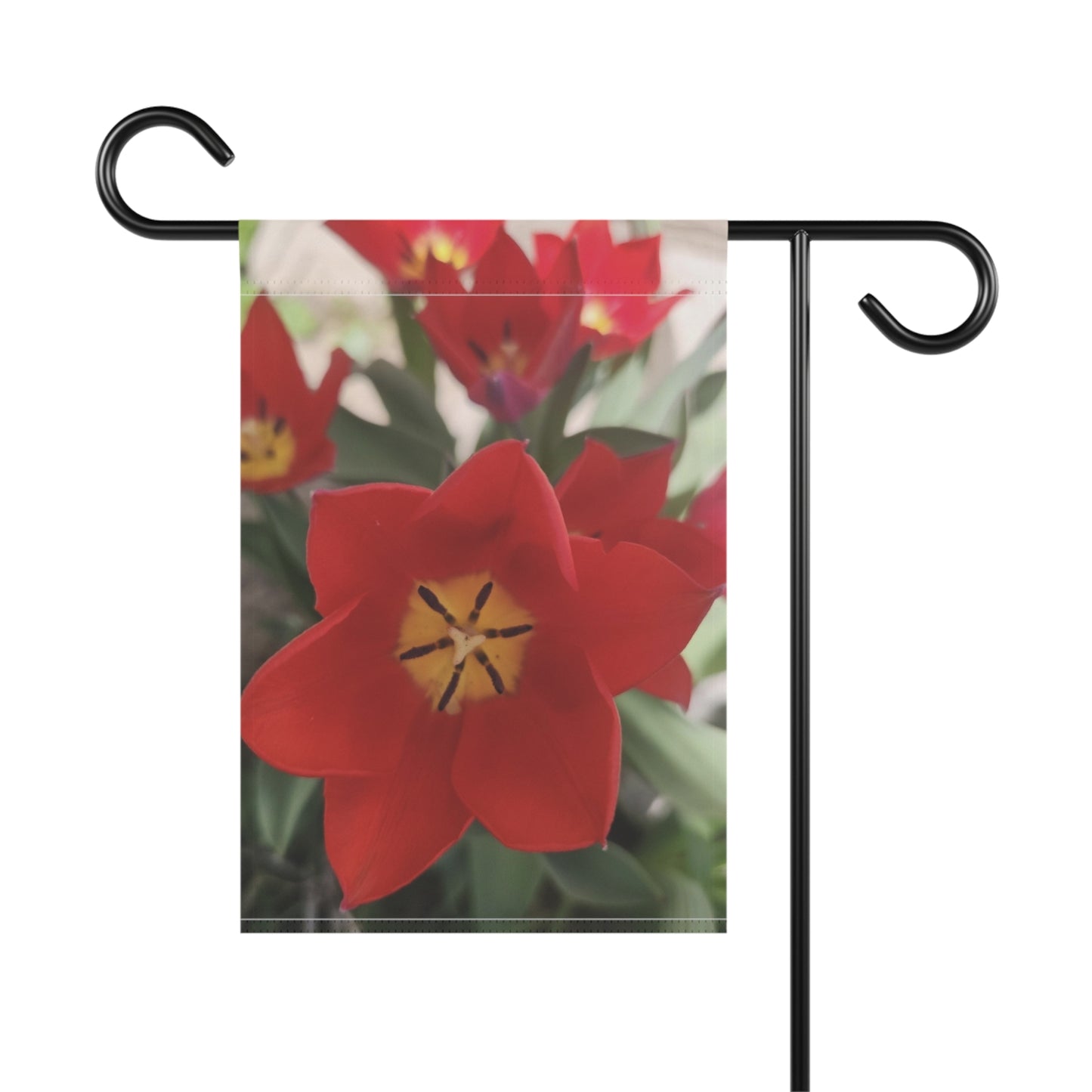 Tulips Garden & House Banner (B & J Collections(Pole not included)