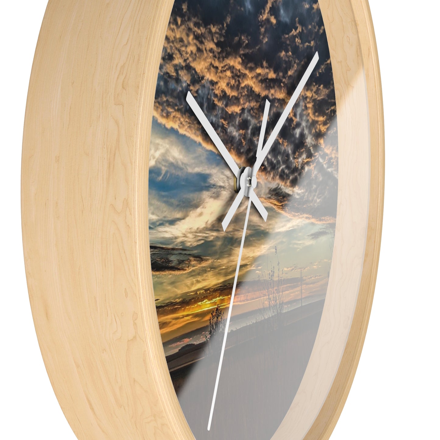 Sandy Skies Wall Clock (SP Photography Collection)