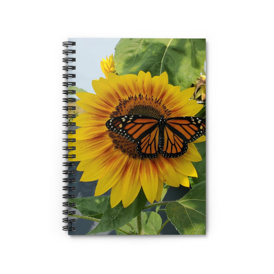 Happy Sunflower Spiral Notebook (Enchanted Exposures By Tammy Lyne)