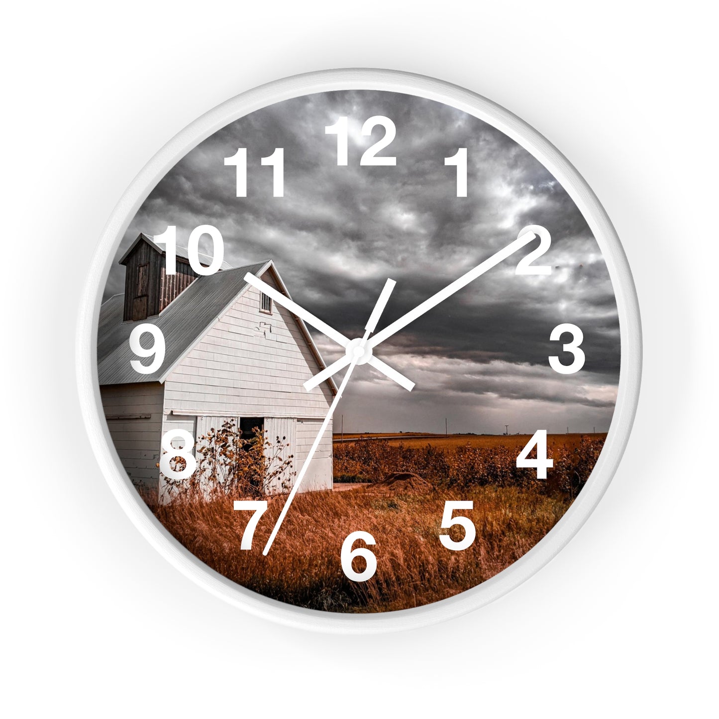 Field Barn Wall Clock (SP Photography Collection)